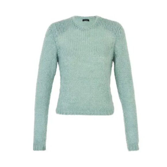 Isabel Marant Sweaters - Isabel Marant Erin Seafoam Knit Wool Mohair Pullover Sweater